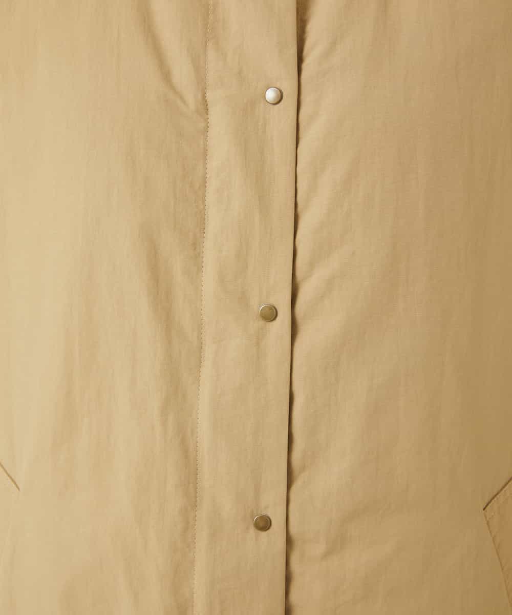 NHUAF84490 GIANNI LO GIUDICE(小さいサイズ)(メゾン ドゥ サンク) ナイロンタスランダウンコート ベージュ