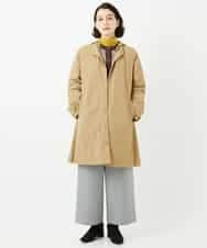 NHUAF84490 GIANNI LO GIUDICE(小さいサイズ)(メゾン ドゥ サンク) ナイロンタスランダウンコート ベージュ