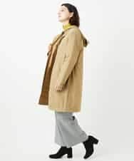 NHUAF84490 GIANNI LO GIUDICE(小さいサイズ)(メゾン ドゥ サンク) ナイロンタスランダウンコート ベージュ