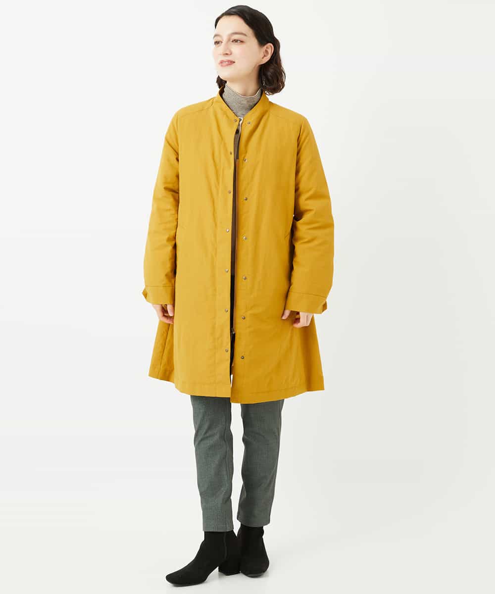 NHUAF84490 GIANNI LO GIUDICE(小さいサイズ)(メゾン ドゥ サンク) ナイロンタスランダウンコート ベージュ