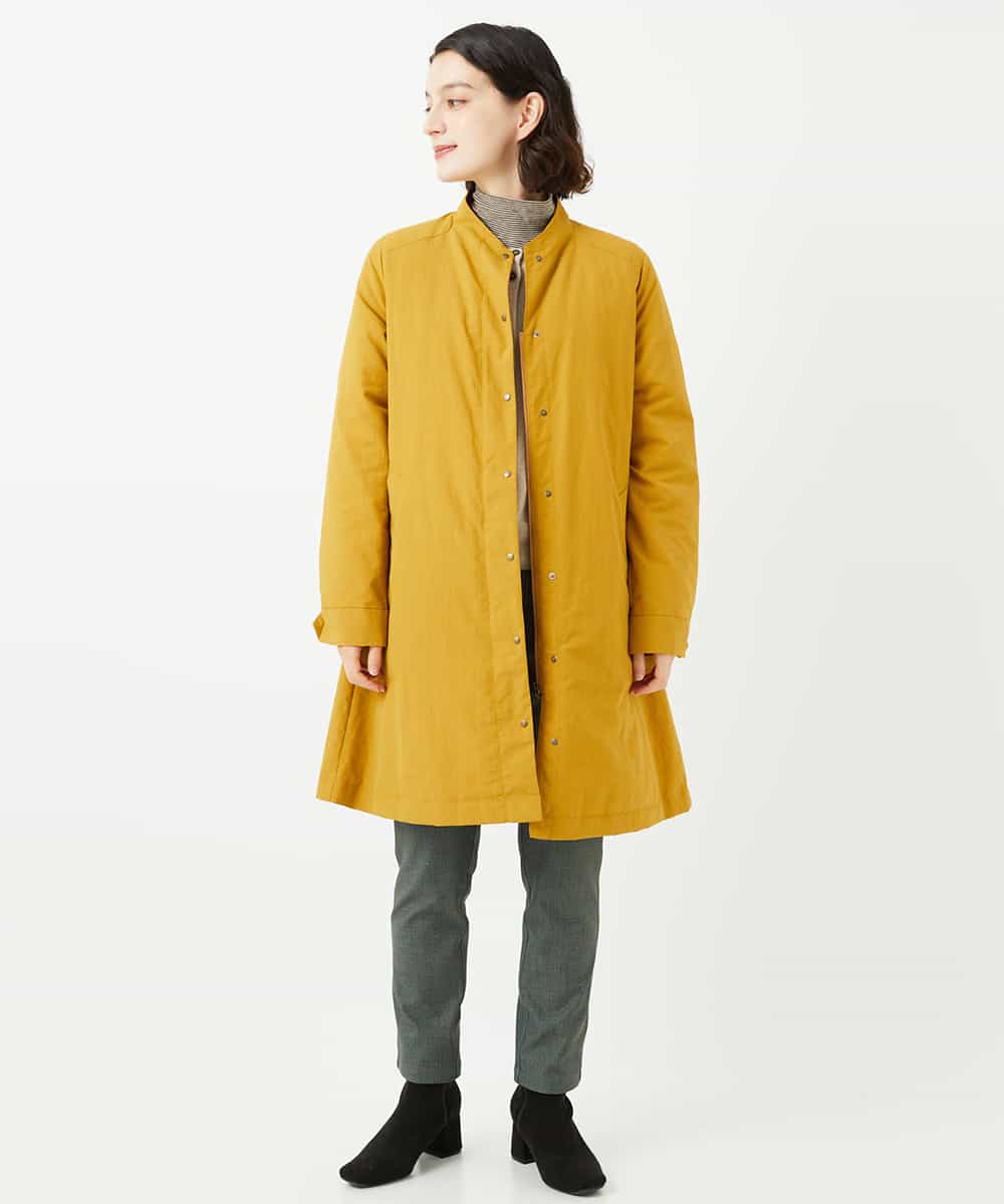 NHUAF84490 GIANNI LO GIUDICE(小さいサイズ)(メゾン ドゥ サンク) ナイロンタスランダウンコート ベージュ