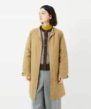 NHUAF84490 GIANNI LO GIUDICE(小さいサイズ)(メゾン ドゥ サンク) ナイロンタスランダウンコート ベージュ