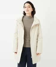 NHUAF85590 GIANNI LO GIUDICE(小さいサイズ)(メゾン ドゥ サンク) ストレッチタフタダウンコート ベージュ