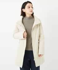 NHUAF85590 GIANNI LO GIUDICE(小さいサイズ)(メゾン ドゥ サンク) ストレッチタフタダウンコート ベージュ