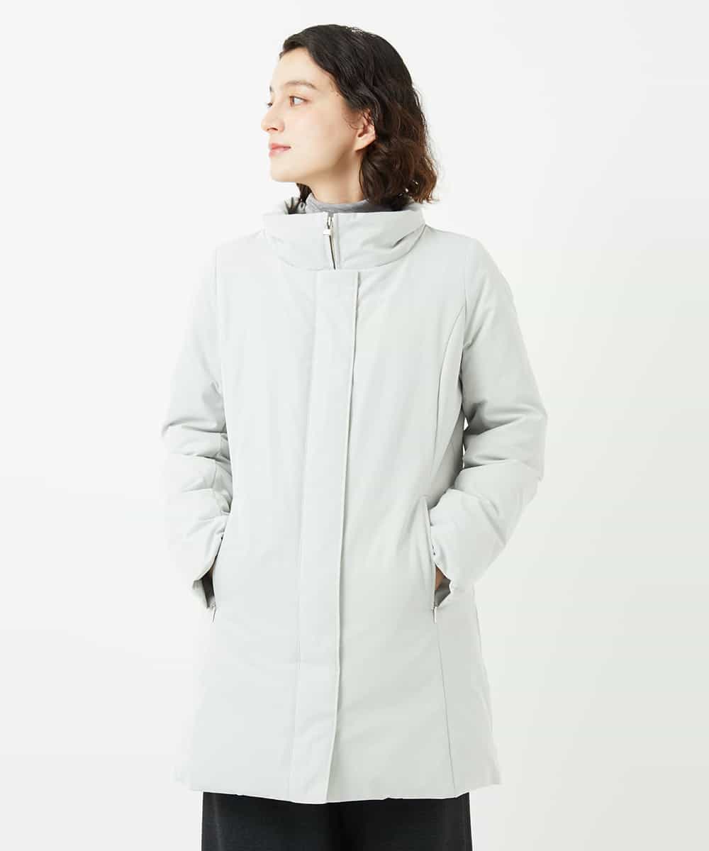 NHUAF85590 GIANNI LO GIUDICE(小さいサイズ)(メゾン ドゥ サンク) ストレッチタフタダウンコート ベージュ