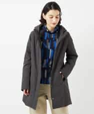 NHUAF85590 GIANNI LO GIUDICE(小さいサイズ)(メゾン ドゥ サンク) ストレッチタフタダウンコート ベージュ