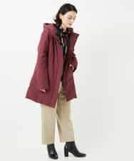 NHUAF85590 GIANNI LO GIUDICE(小さいサイズ)(メゾン ドゥ サンク) ストレッチタフタダウンコート ベージュ