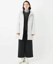 NHUAF85590 GIANNI LO GIUDICE(小さいサイズ)(メゾン ドゥ サンク) ストレッチタフタダウンコート ベージュ
