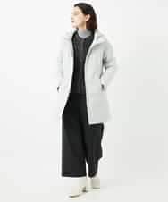 NHUAF85590 GIANNI LO GIUDICE(小さいサイズ)(メゾン ドゥ サンク) ストレッチタフタダウンコート ベージュ