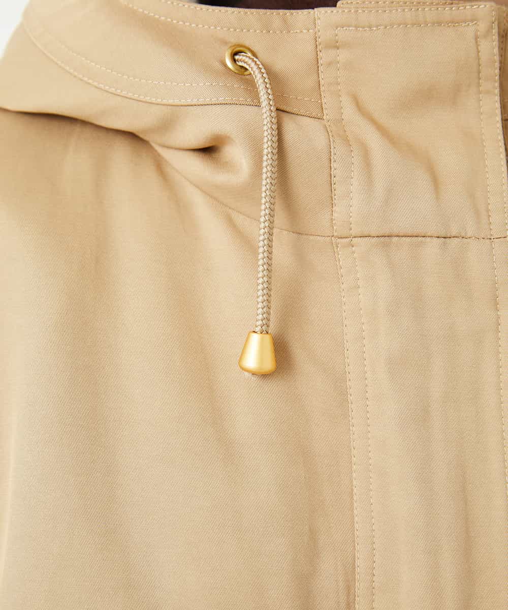 NHUAF91630 GIANNI LO GIUDICE(小さいサイズ)(メゾン ドゥ サンク) ボアライナー付き4wayコート ベージュ