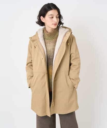 NHUAF91630 GIANNI LO GIUDICE(小さいサイズ) ボアライナー付き4wayコート