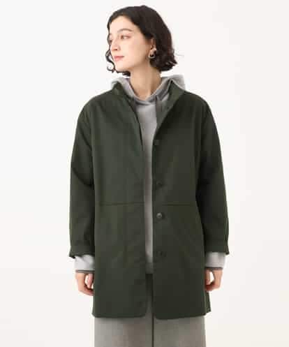 NHUAG20490 GIANNI LO GIUDICE(小さいサイズ) LIMONTAスタンドカラーハイマルチタフタ