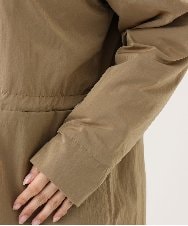 NHUAH41490 GIANNI LO GIUDICE(小さいサイズ)(メゾン ドゥ サンク) ヴィンテージタフタコート ベージュ