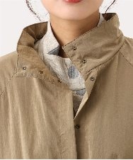 NHUAH41490 GIANNI LO GIUDICE(小さいサイズ)(メゾン ドゥ サンク) ヴィンテージタフタコート ベージュ