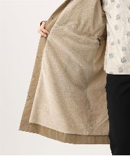 NHUAH41490 GIANNI LO GIUDICE(小さいサイズ)(メゾン ドゥ サンク) ヴィンテージタフタコート ベージュ