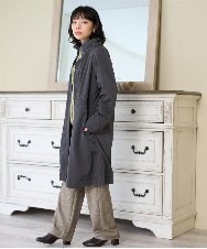 NHUAH41490 GIANNI LO GIUDICE(小さいサイズ)(メゾン ドゥ サンク) ヴィンテージタフタコート ベージュ