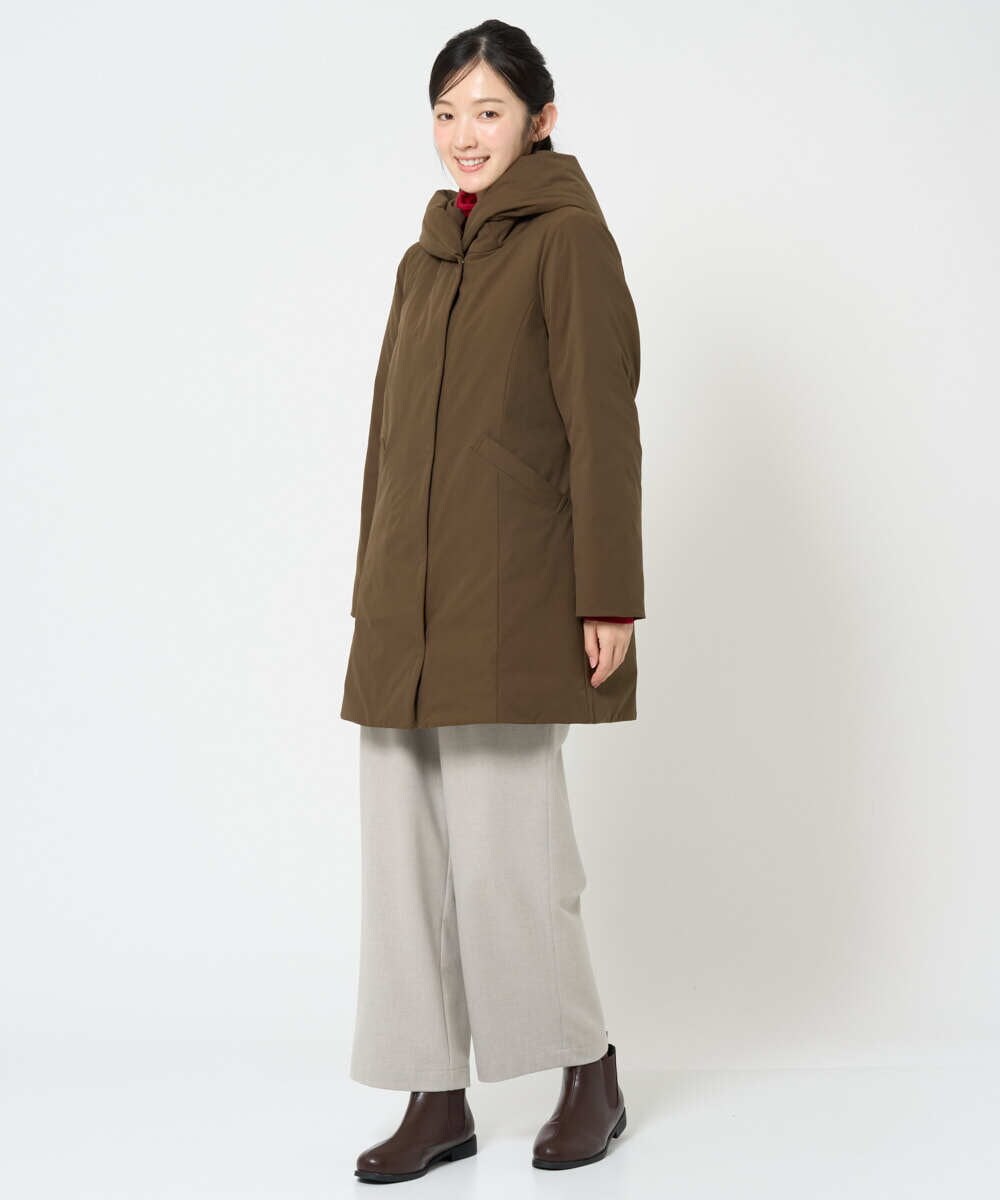 NHUAH45690 GIANNI LO GIUDICE(小さいサイズ)(メゾン ドゥ サンク) ＮＩＣＥＴＥＣＨストレッチダウンコート カーキ