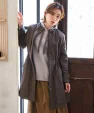 NHUAI85490 GIANNI LO GIUDICE(小さいサイズ)(メゾン ドゥ サンク) ナイロンタスランダウンコート ベージュ