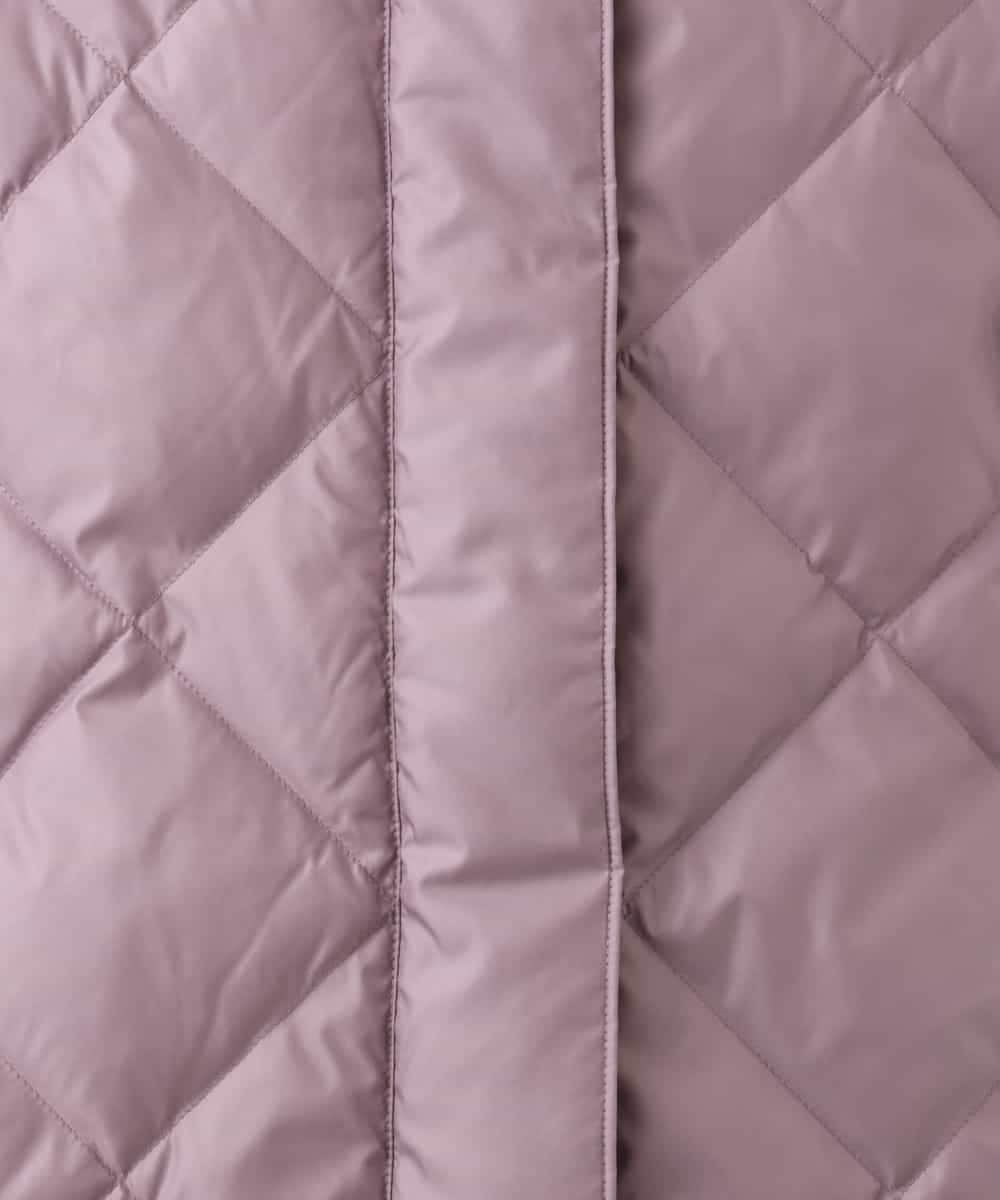 NHUAI86590 GIANNI LO GIUDICE(小さいサイズ)(メゾン ドゥ サンク) サテンリッチタフタダウンコート アイボリー
