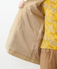 NHUAV40360 GIANNI LO GIUDICE(小さいサイズ)(メゾン ドゥ サンク) ナイロンタスランオックスジャケットコート ベージュ