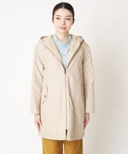 NHUAW13490 GIANNI LO GIUDICE(小さいサイズ)(メゾン ドゥ サンク) [リバーシブル]メモリッシュタッサーボアコート ライトベージュ
