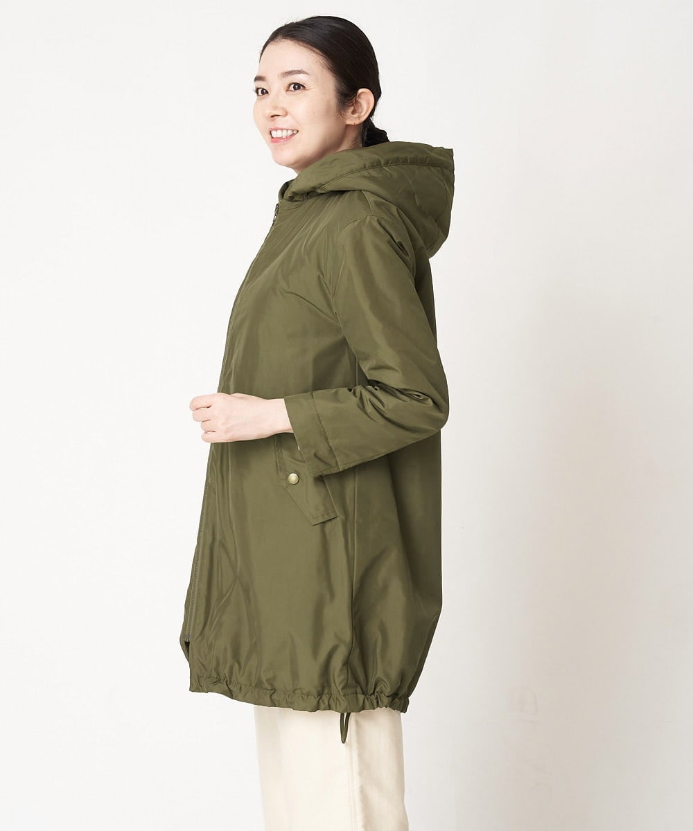 NHUAW13490 GIANNI LO GIUDICE(小さいサイズ)(メゾン ドゥ サンク) [リバーシブル]メモリッシュタッサーボアコート ライトベージュ