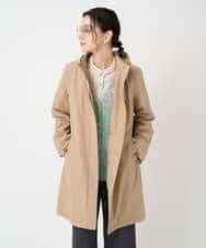 NHUCF80490 GIANNI LO GIUDICE(小さいサイズ)(メゾン ドゥ サンク) ライナー付きテトロンストレッチコート ベージュ