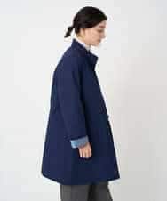 NHUCF80490 GIANNI LO GIUDICE(小さいサイズ)(メゾン ドゥ サンク) ライナー付きテトロンストレッチコート ベージュ