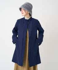 NHUCF80490 GIANNI LO GIUDICE(小さいサイズ)(メゾン ドゥ サンク) ライナー付きテトロンストレッチコート ベージュ