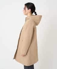 NHUCF80490 GIANNI LO GIUDICE(小さいサイズ)(メゾン ドゥ サンク) ライナー付きテトロンストレッチコート ベージュ