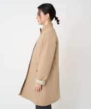 NHUCF80490 GIANNI LO GIUDICE(小さいサイズ)(メゾン ドゥ サンク) ライナー付きテトロンストレッチコート ベージュ