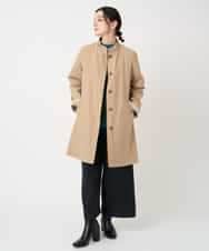 NHUCF80490 GIANNI LO GIUDICE(小さいサイズ)(メゾン ドゥ サンク) ライナー付きテトロンストレッチコート ベージュ