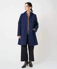 NHUCF80490 GIANNI LO GIUDICE(小さいサイズ)(メゾン ドゥ サンク) ライナー付きテトロンストレッチコート ベージュ