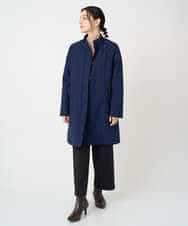 NHUCF80490 GIANNI LO GIUDICE(小さいサイズ)(メゾン ドゥ サンク) ライナー付きテトロンストレッチコート ベージュ