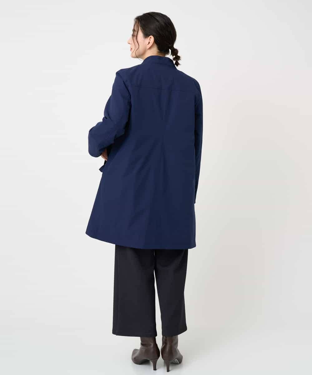 NHUCF80490 GIANNI LO GIUDICE(小さいサイズ)(メゾン ドゥ サンク) ライナー付きテトロンストレッチコート ベージュ