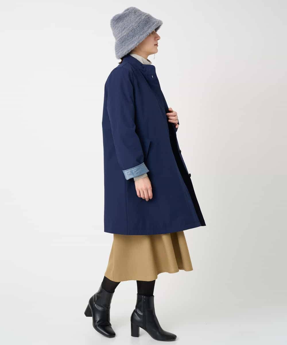 NHUCF80490 GIANNI LO GIUDICE(小さいサイズ)(メゾン ドゥ サンク) ライナー付きテトロンストレッチコート ベージュ