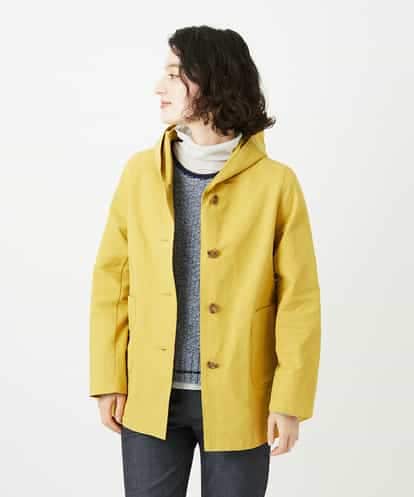 NHUEF85390 GIANNI LO GIUDICE(小さいサイズ) フード付きグログランコート