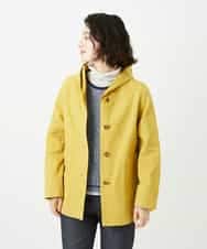 NHUEF85390 GIANNI LO GIUDICE(小さいサイズ)(メゾン ドゥ サンク) フード付きグログランコート イエロー