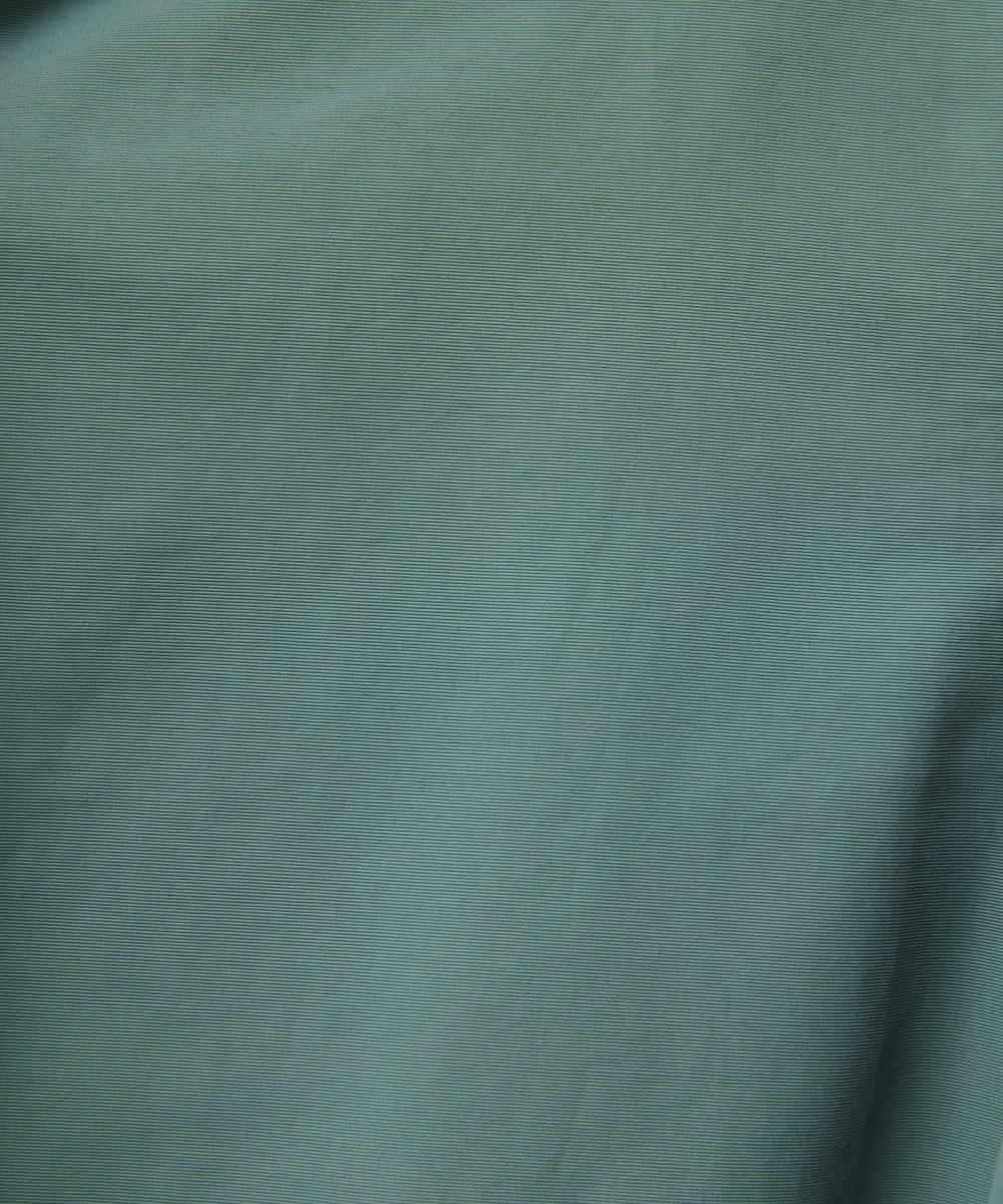 NHUEF85390 GIANNI LO GIUDICE(小さいサイズ)(メゾン ドゥ サンク) フード付きグログランコート ライトグリーン