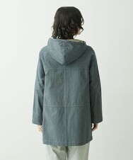 NHUET01490 GIANNI LO GIUDICE(小さいサイズ)(メゾン ドゥ サンク) [洗える]リバーコットンツイルフーディーコート ベージュ系