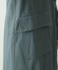 NHUET01490 GIANNI LO GIUDICE(小さいサイズ)(メゾン ドゥ サンク) [洗える]リバーコットンツイルフーディーコート ベージュ系