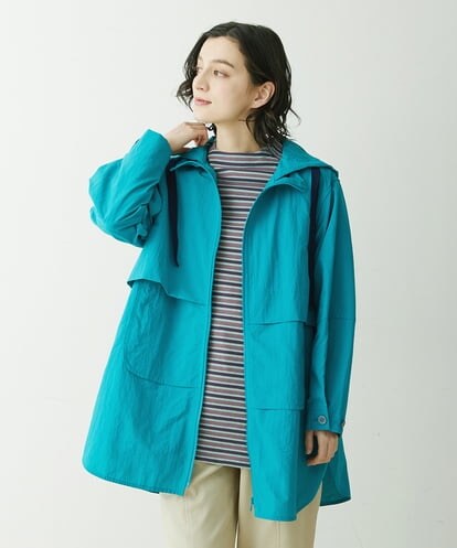 NHUET05390  ハイストレッチナイロンコート