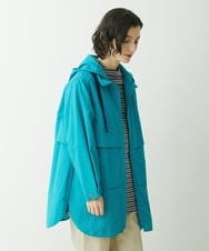 NHUET05390 GIANNI LO GIUDICE(小さいサイズ)(メゾン ドゥ サンク) ハイストレッチナイロンコート アイボリー
