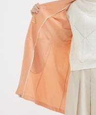 NHUEX85300 GIANNI LO GIUDICE(小さいサイズ)(メゾン ドゥ サンク) シャンブレータフタコート ベージュ