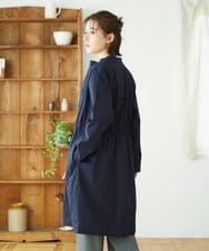 NHUGF37450 GIANNI LO GIUDICE(小さいサイズ)(メゾン ドゥ サンク) ナイロンストレッチタフタコート グリーン