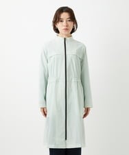 NHUGF37450 GIANNI LO GIUDICE(小さいサイズ)(メゾン ドゥ サンク) ナイロンストレッチタフタコート グリーン