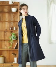 NHUGF37450 GIANNI LO GIUDICE(小さいサイズ)(メゾン ドゥ サンク) ナイロンストレッチタフタコート ネイビー