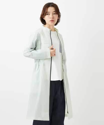 NHUGF37450  ナイロンストレッチタフタロングコート