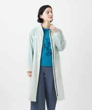 NHUGF37450 GIANNI LO GIUDICE(小さいサイズ)(メゾン ドゥ サンク) ナイロンストレッチタフタコート グリーン