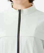 NHUGF37450 GIANNI LO GIUDICE(小さいサイズ)(メゾン ドゥ サンク) ナイロンストレッチタフタコート グリーン